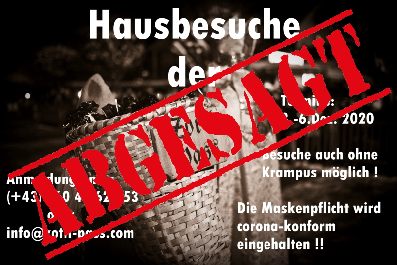 hausbesuche 2020 abgesagt